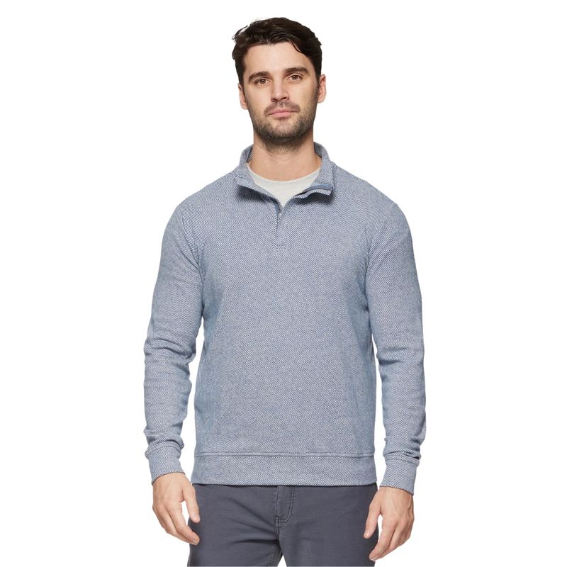 Flag &amp; Anthem Hero Solid Twill 1/4-Zip Mock Neck Pullover