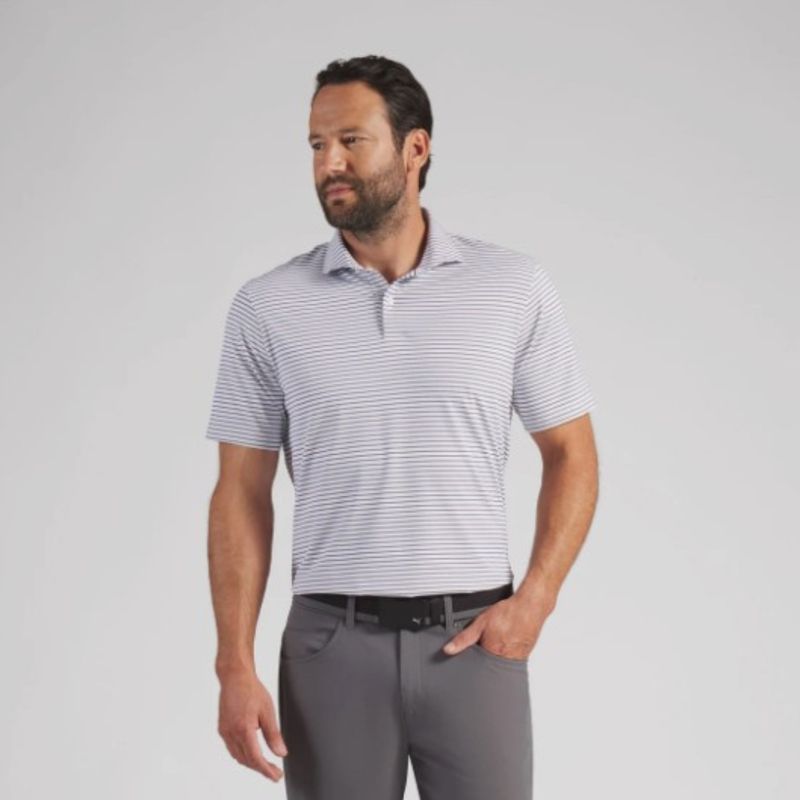 PUMA BRRR Stripe Polo