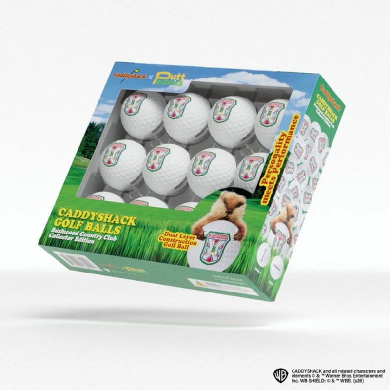 PuttBuddies x Caddyshack Golf Balls