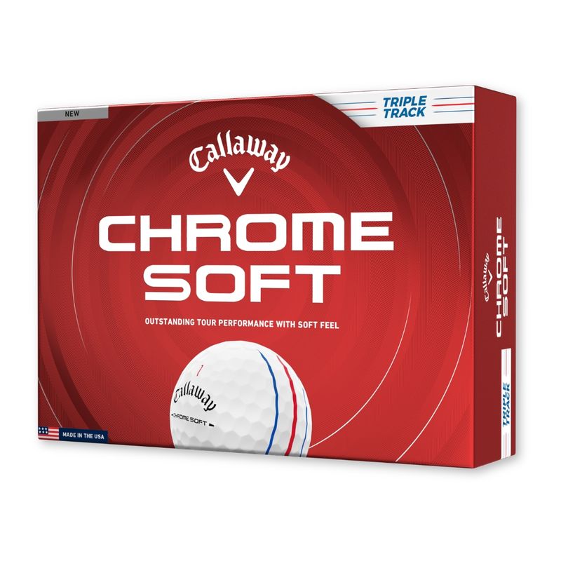 Callaway 2026 Chrome Soft Triple Track Golf Balls