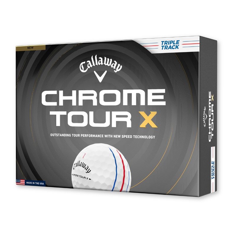 Callaway 2026 Chrome Tour X Triple Track Golf Balls