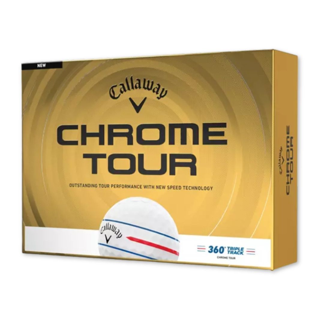 Callaway 2026 Chrome Tour 360 Triple Track Golf Balls