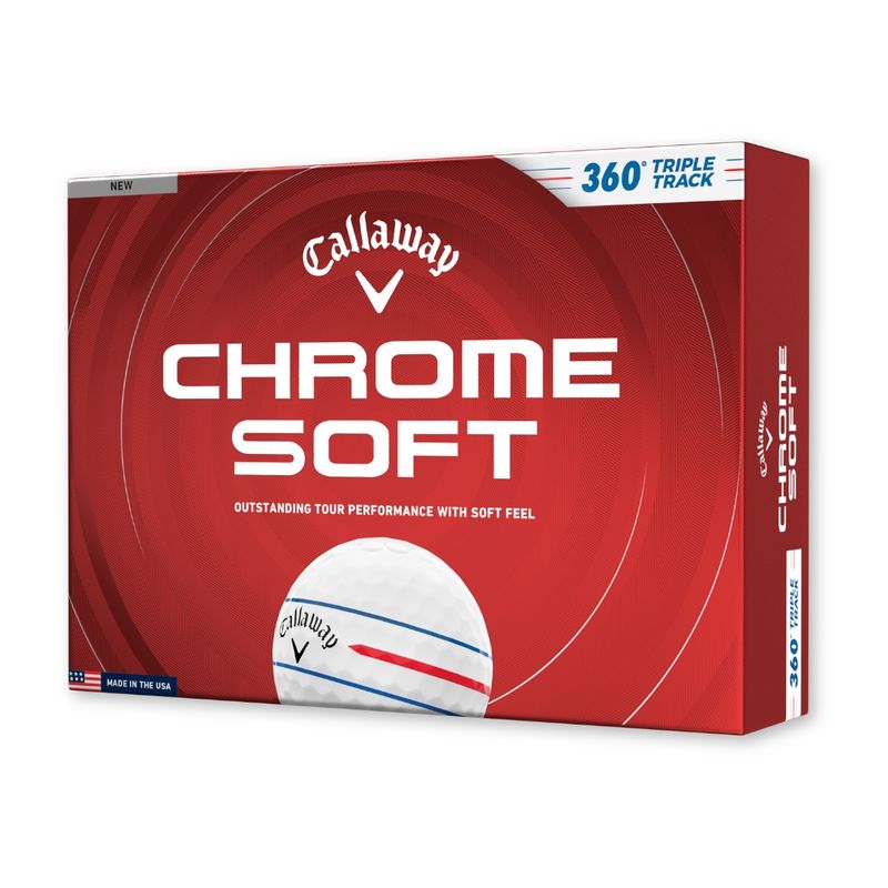 Callaway 2026 Chrome Soft 360 Triple Track Golf Balls