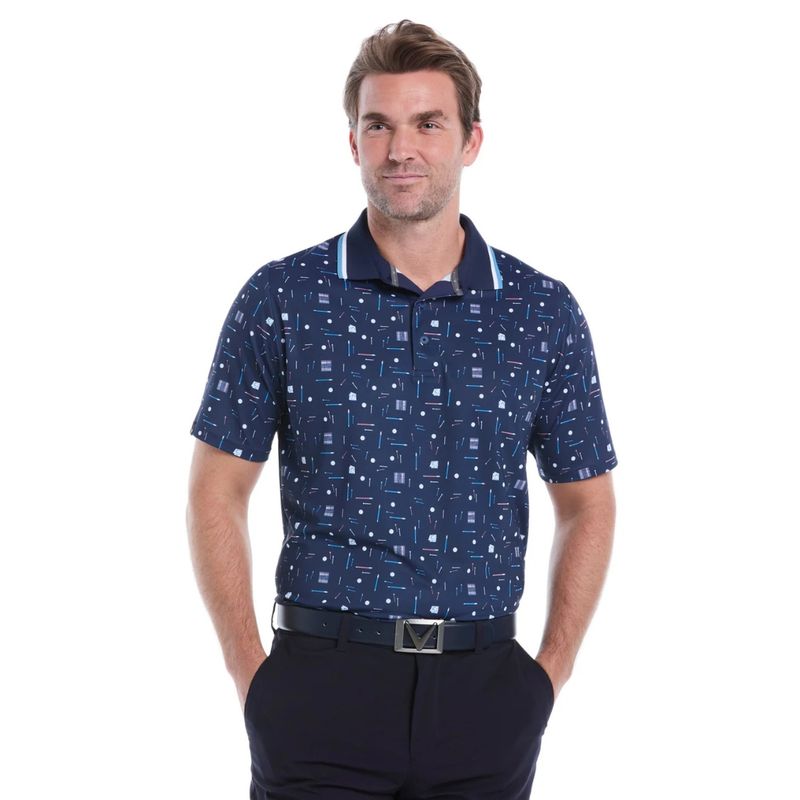 Callaway Golf Collection Print Polo
