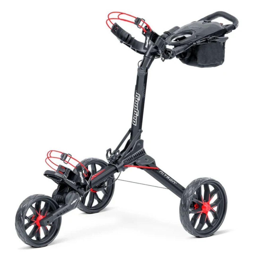 Bag Boy Nitron Auto-Open Golf Push Cart