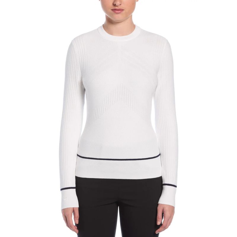 Callaway Women's Multi-Stitch Chevron Sweater
