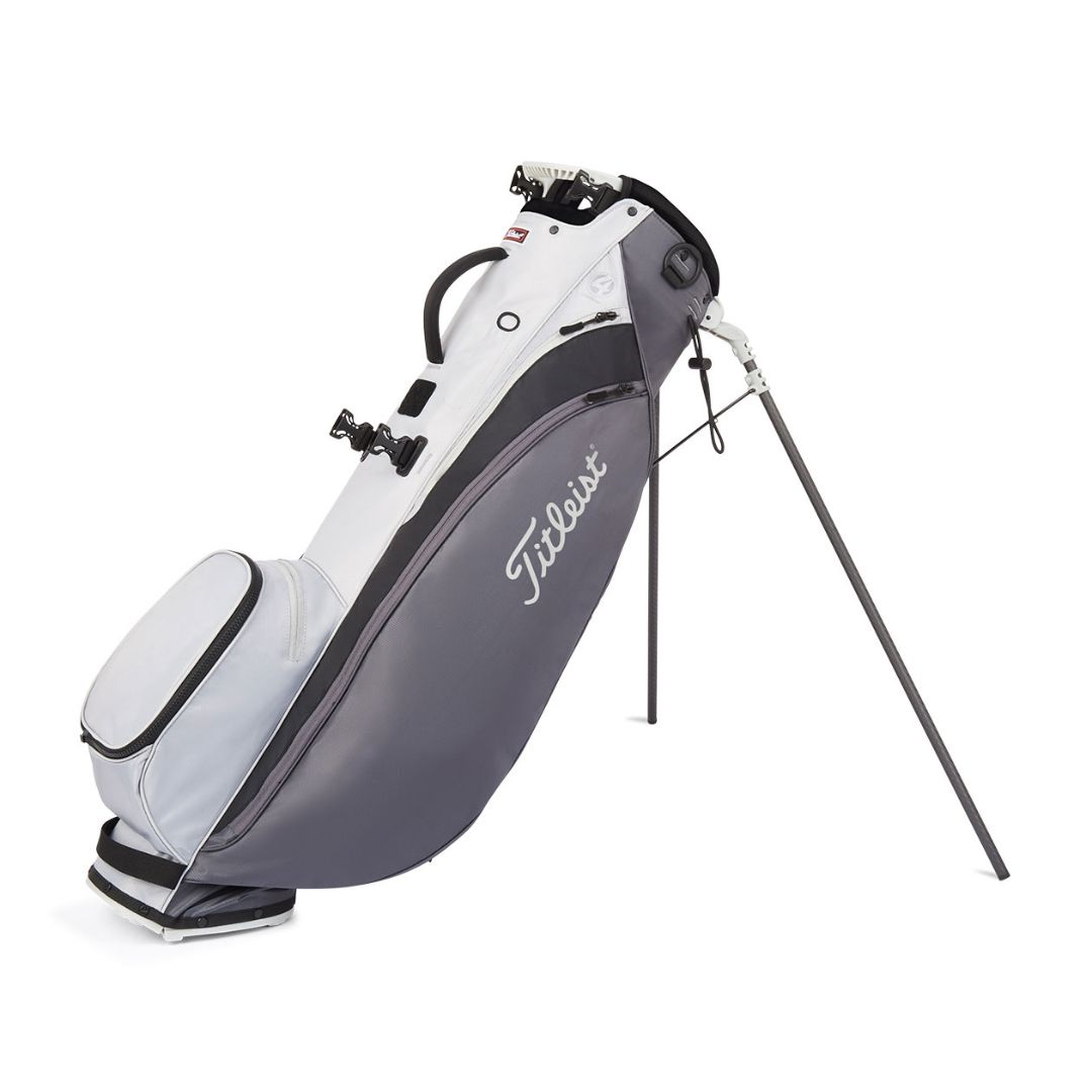 Titleist Players 4 Carbon Golf Bag, Color: Graphite/Gray/Black