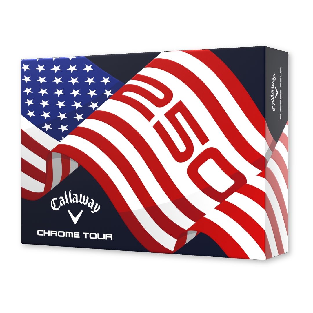 Callaway USA 250 Chrome Tour Golf Balls