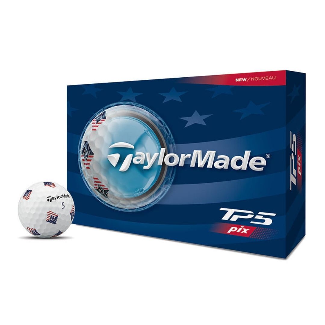 TaylorMade 2026 TP5 pix USA Golf Balls