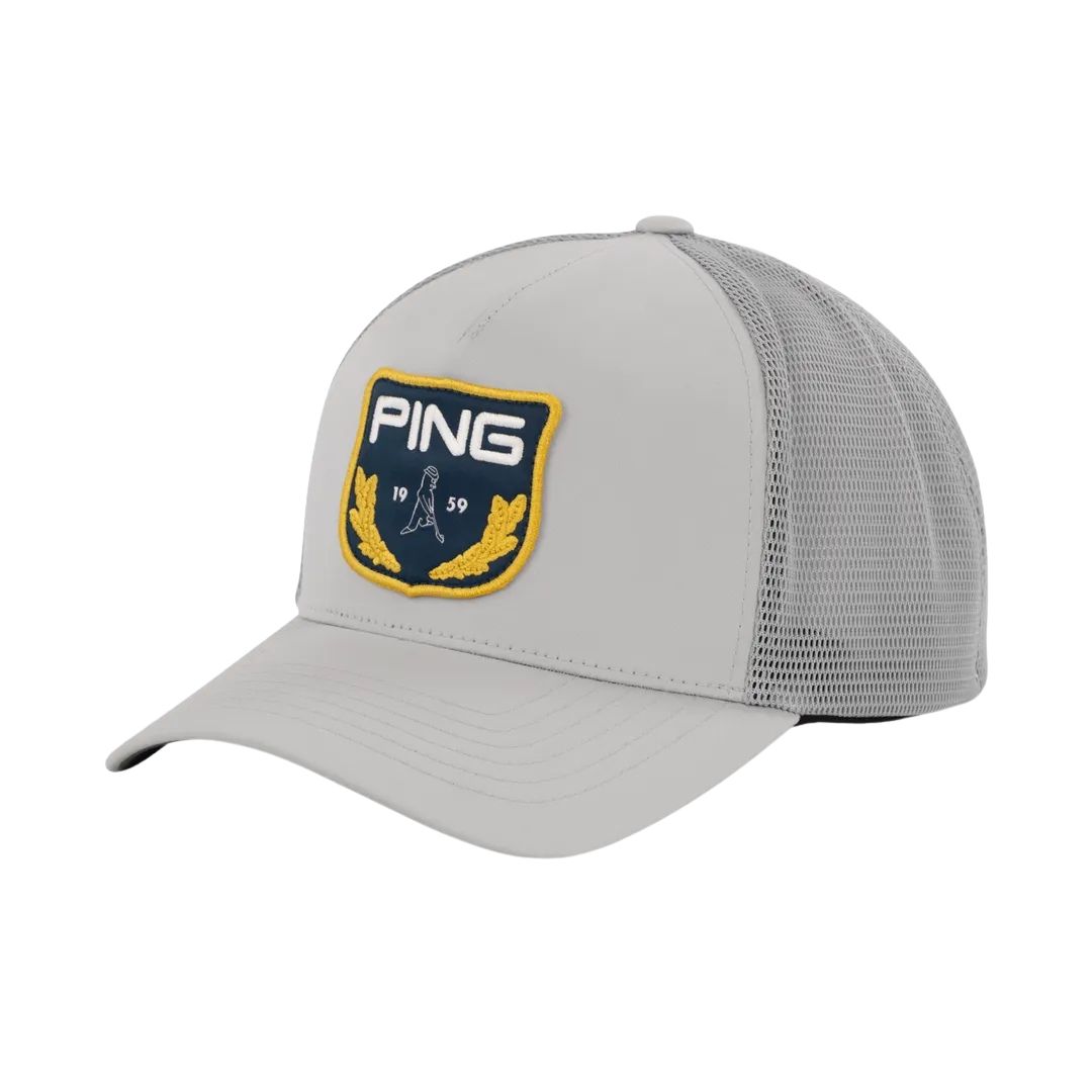 PING Captains Mr. PING Hat, Color: Grey