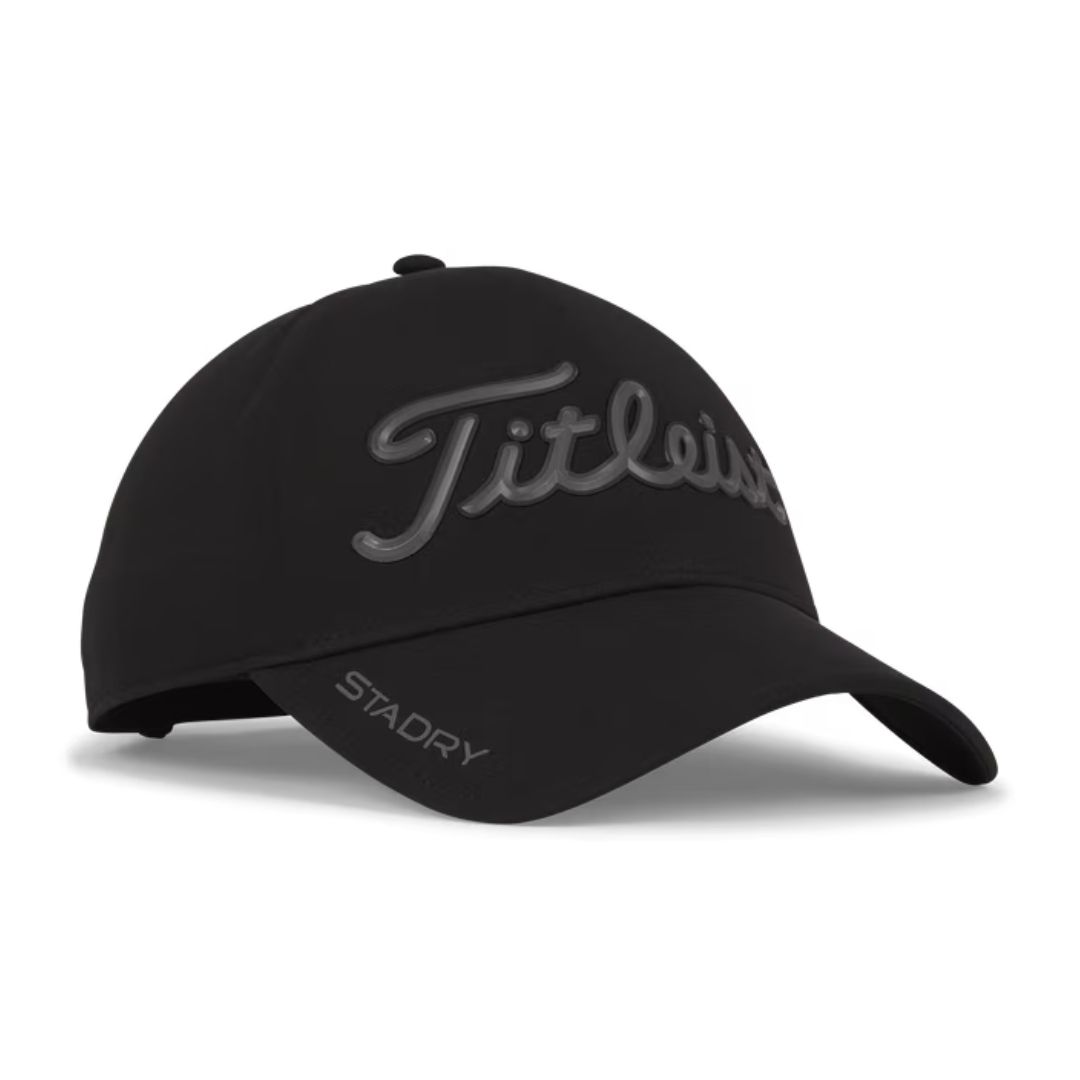 Titleist Players StaDry Cap, Color: Black/Charcoal