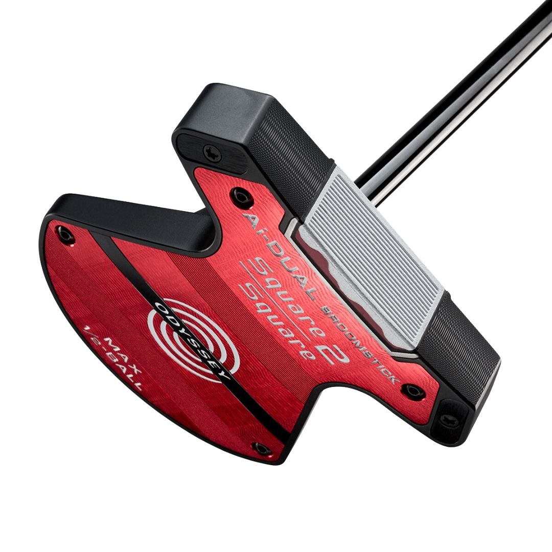 Odyssey Ai-DUAL Square 2 Square Max 1/2 Ball Broomstick Putter
