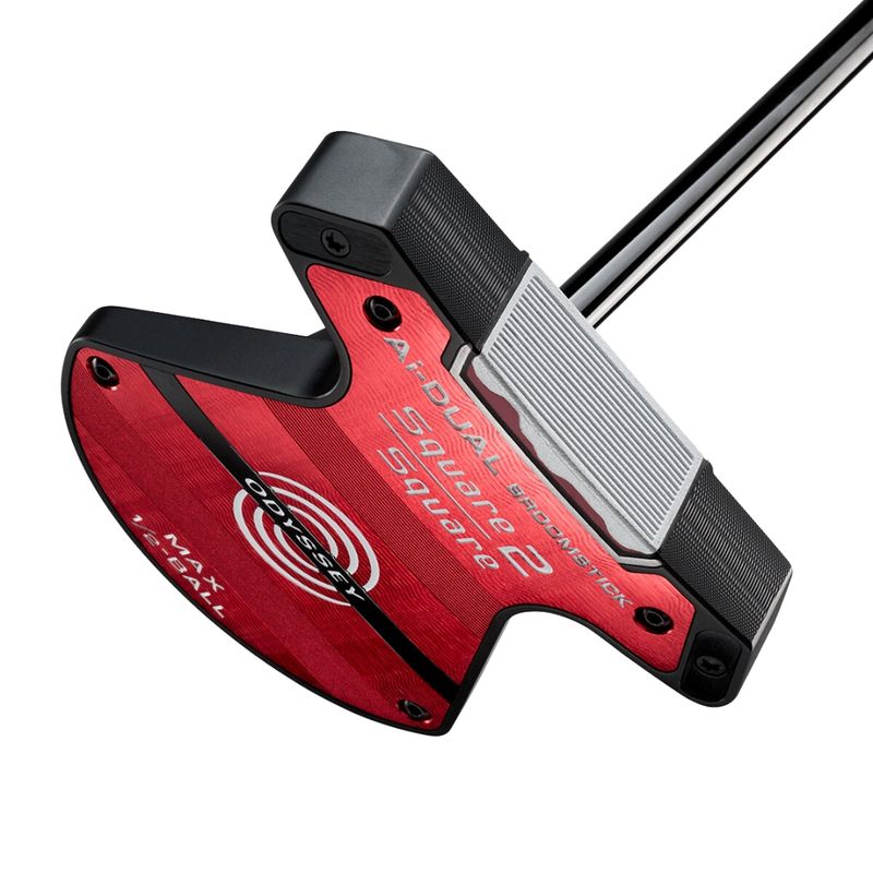 Odyssey Ai-DUAL Square 2 Square Max 1/2 Ball Broomstick Putter