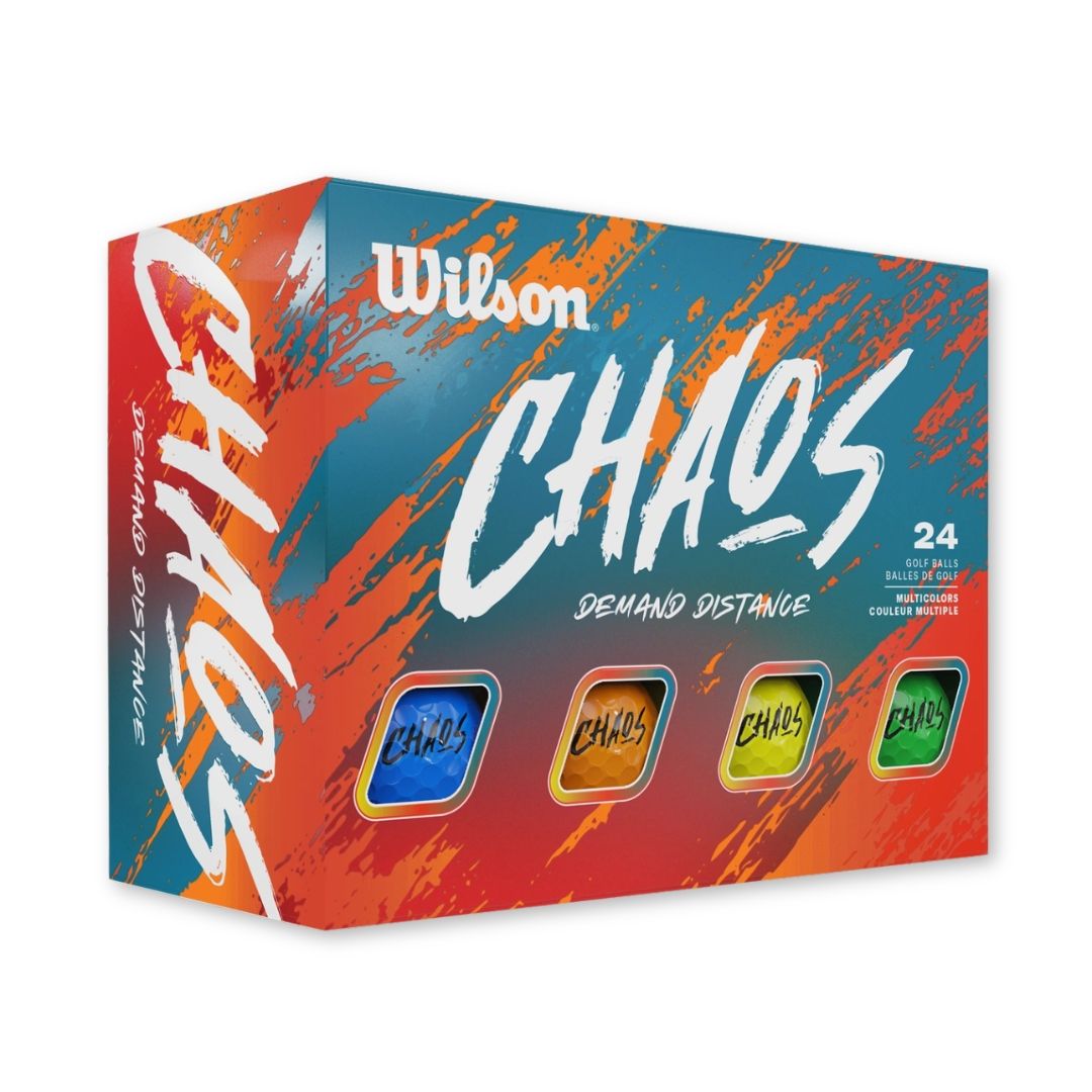 Wilson CHAOS Golf Balls - 24 Pack