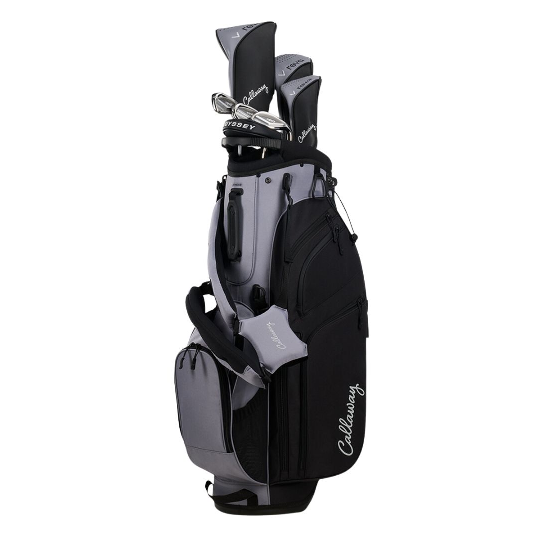 Callaway Women's 2026 REVA 8-Piece Stand Bag Complete Set, Hand: Right, Size: Black, Type: Standard