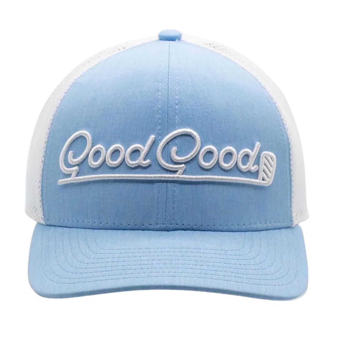 Good Good Birdie Blue Trucker Hat