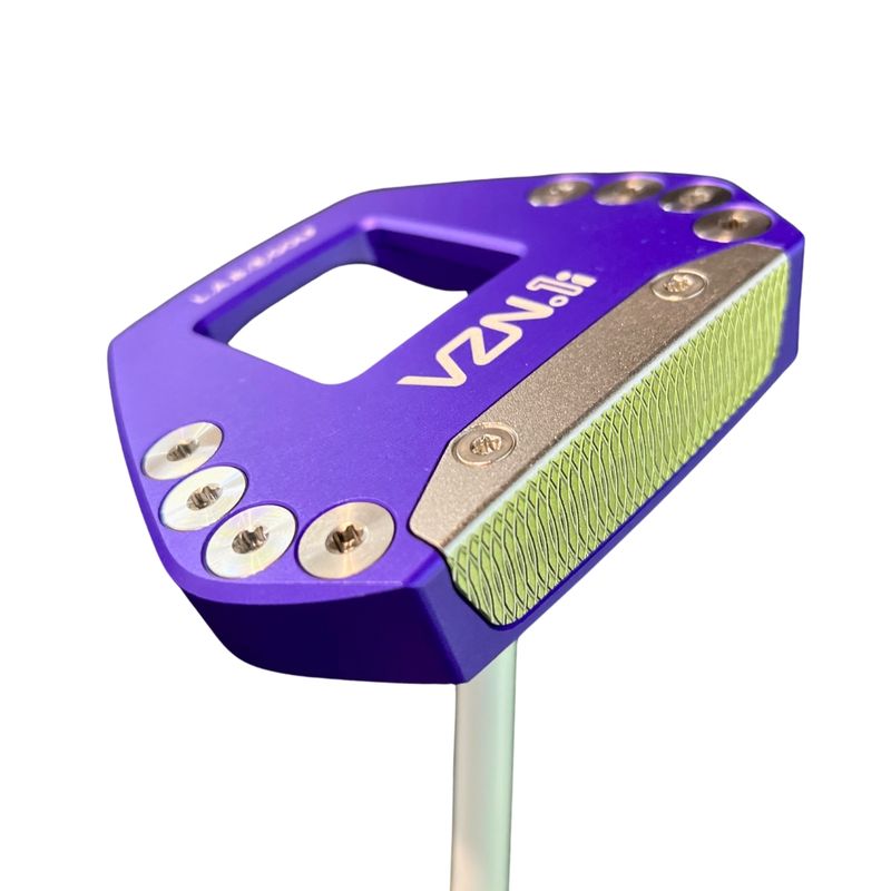 L.A.B. Golf VZN.1i Custom Purple D7 Putter (ACCRA White, 35")