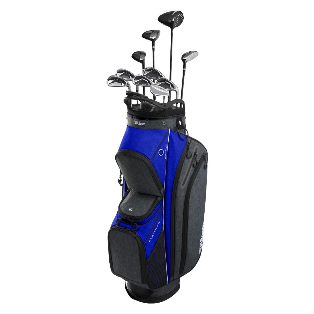 Wilson PlayerFit™ Steel Complete Set with Cart Bag
