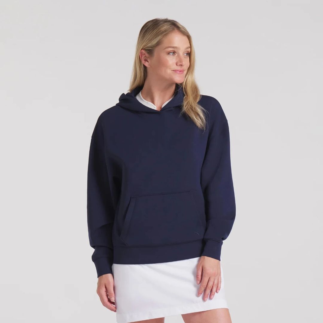 PUMA Women's CLOUDSPUN Fleece Golf Hoodie