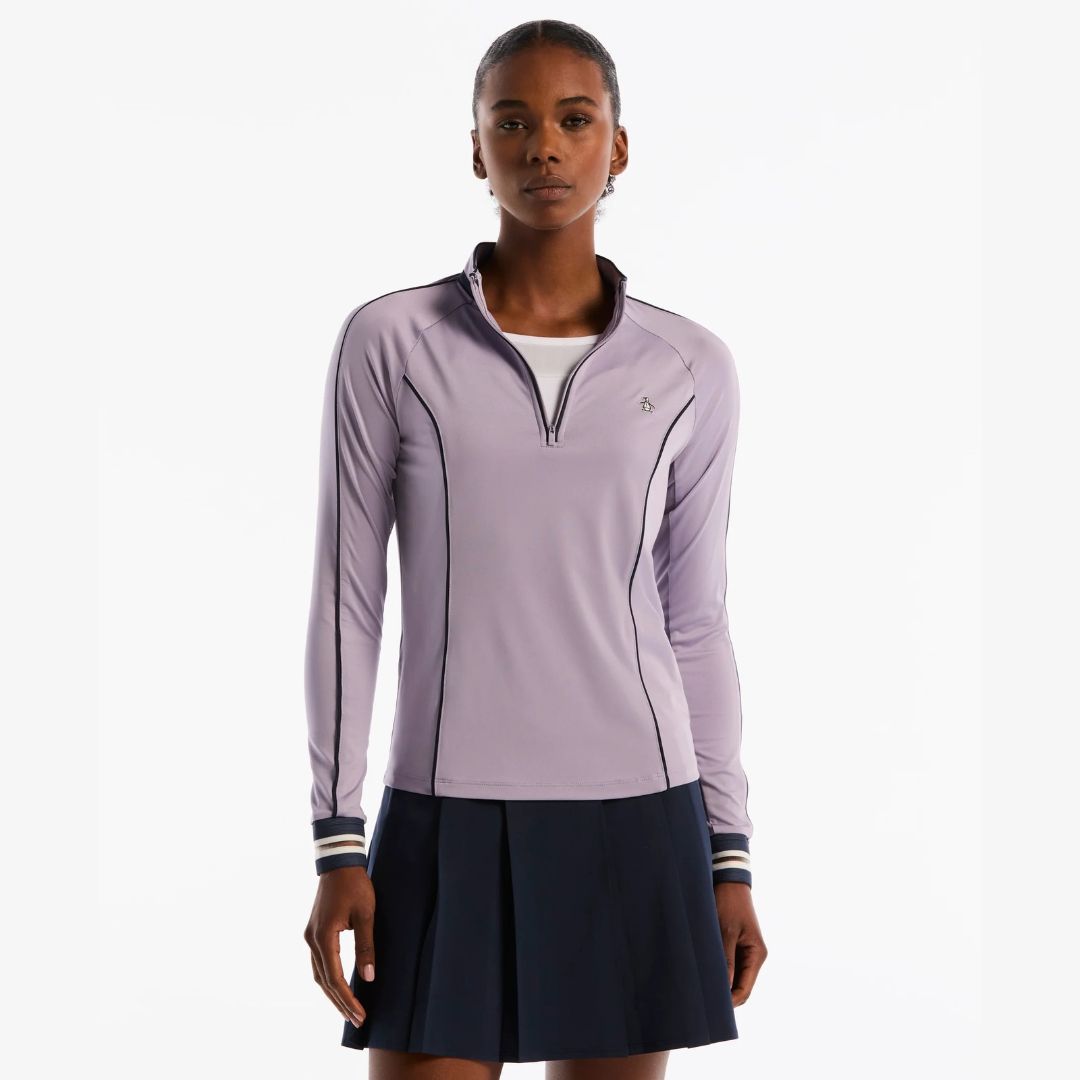 Penguin Women's Quarter Zip ParTech™ UV Protection Golf Shirt