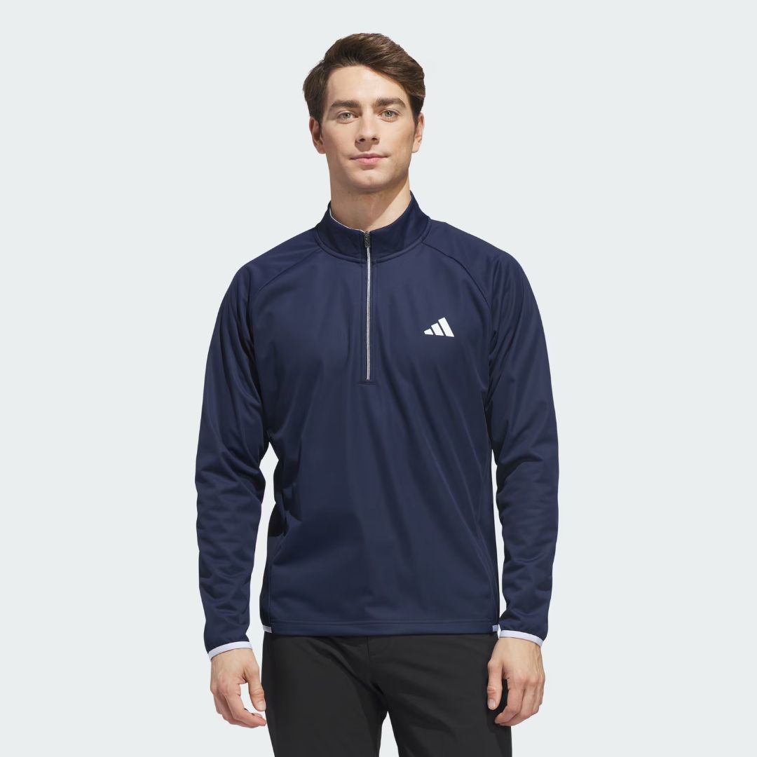 adidas Men's Ultimate365 Durable Water Repellent Wind 1/4-Zip Sweatshirt