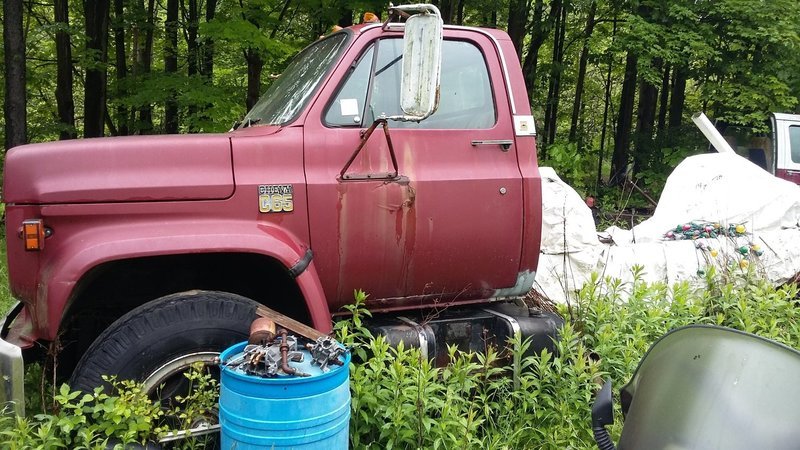 1978 Chevy C-65 453 Diesel Engine 5spd Transmission