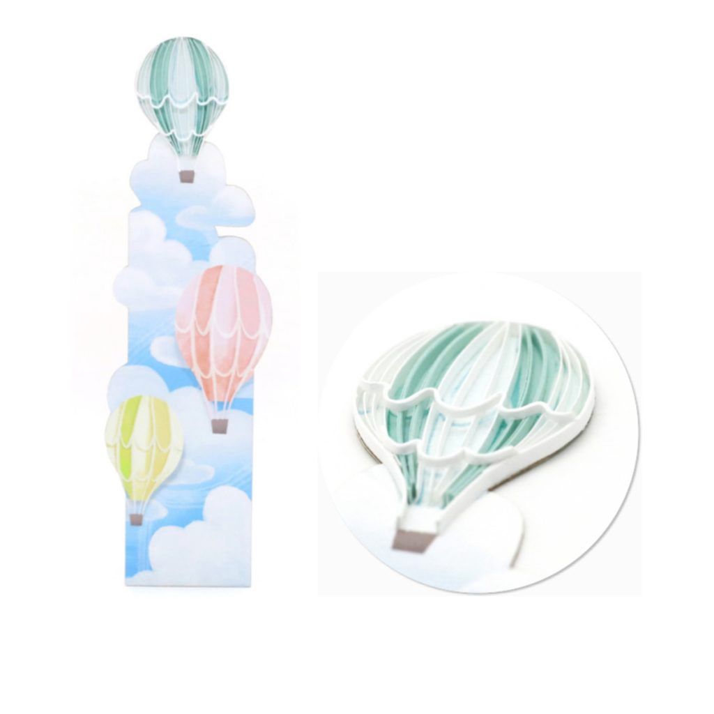 Hot Air Balloons Bookmark