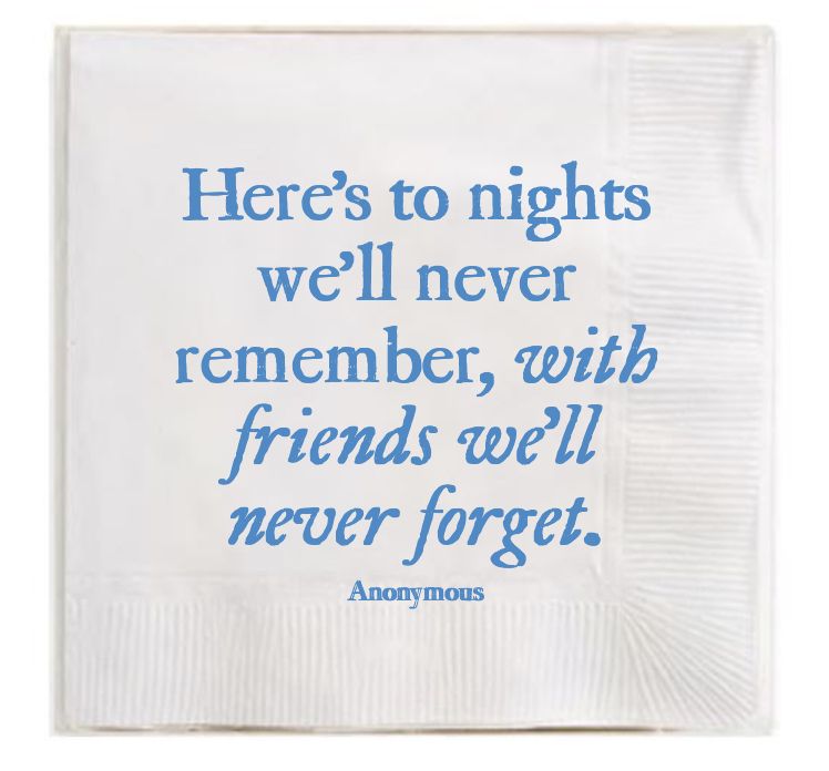 Napkins Nights With Friends