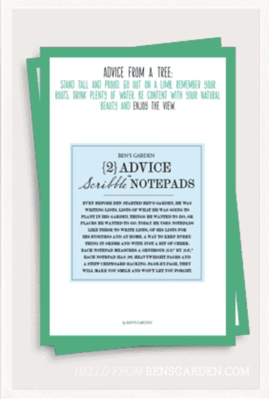 Pad 5x8 Advice From A Tree