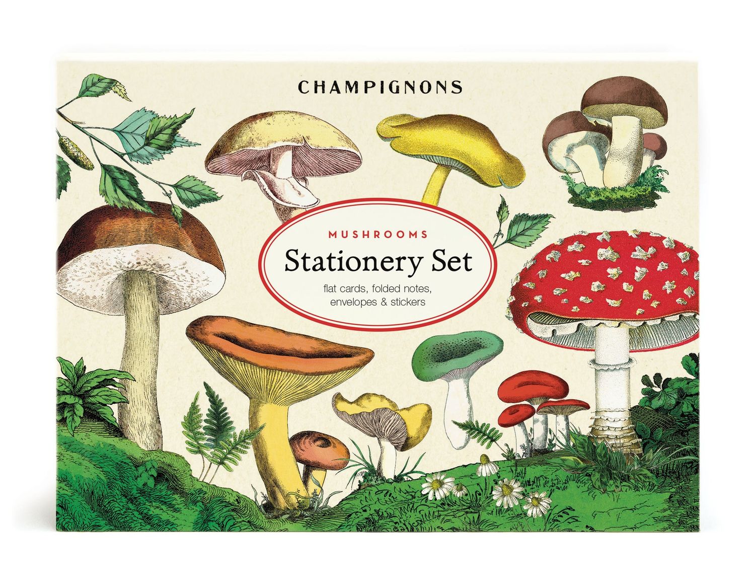 Mushroom Stationery Set