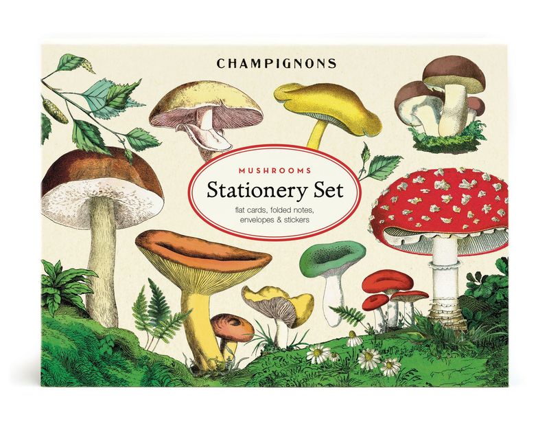 Mushroom Stationery Set