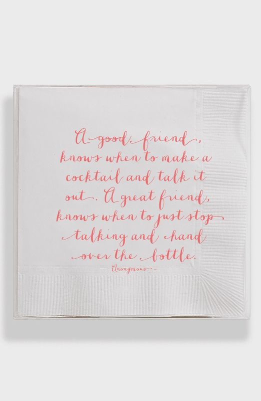 Napkins A Good Friend Knows