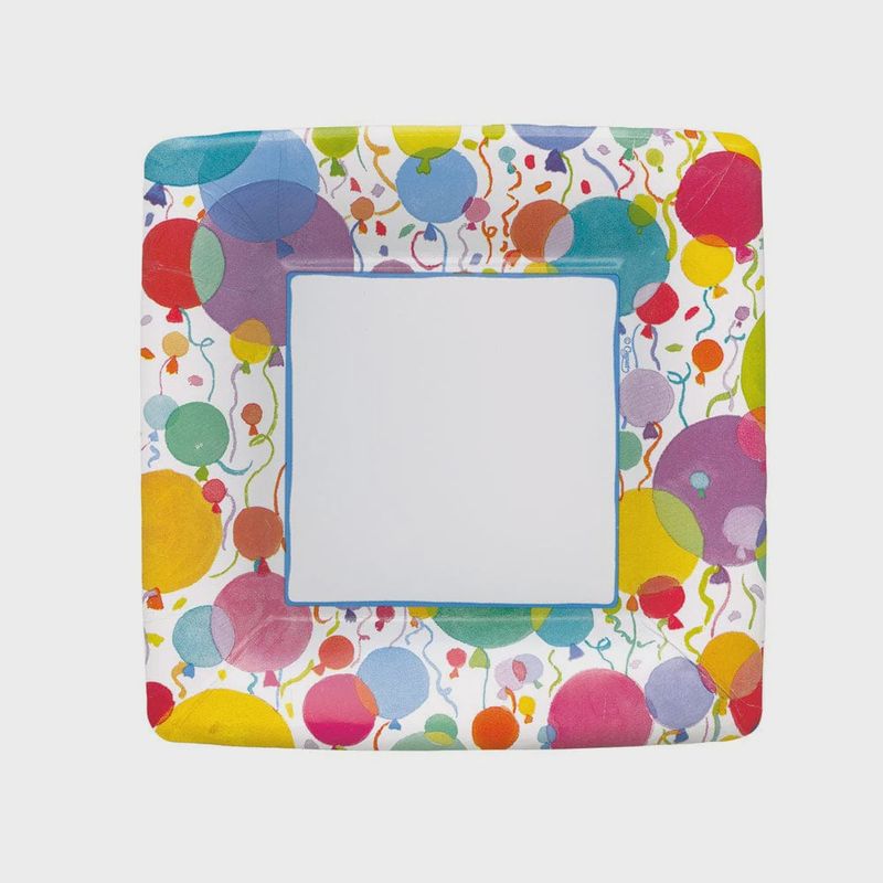 Salad Balloons &amp; Confetti Plates