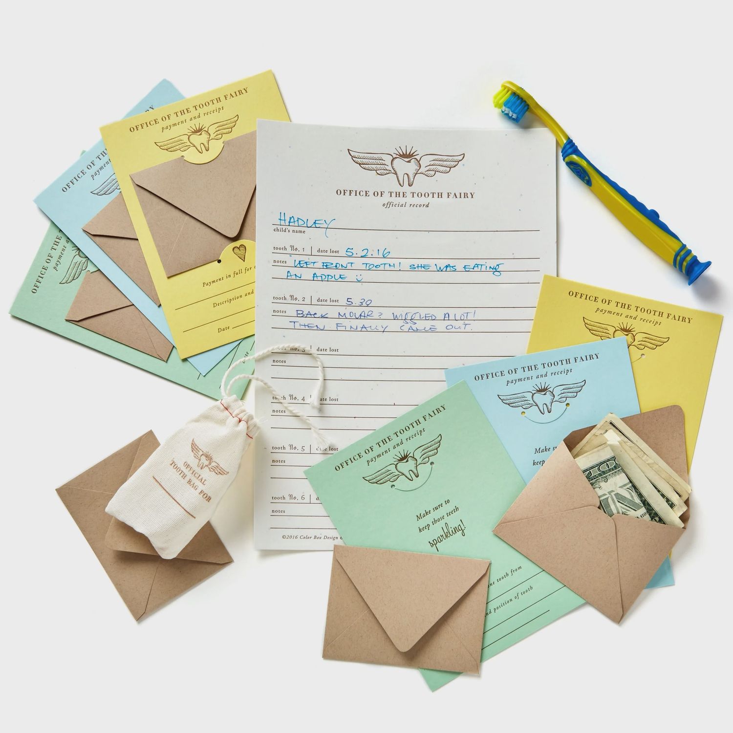 Kids Kit  Letters Tooth Fairy