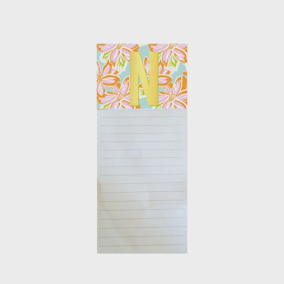 &quot;N&quot; Magnetic Notepad
