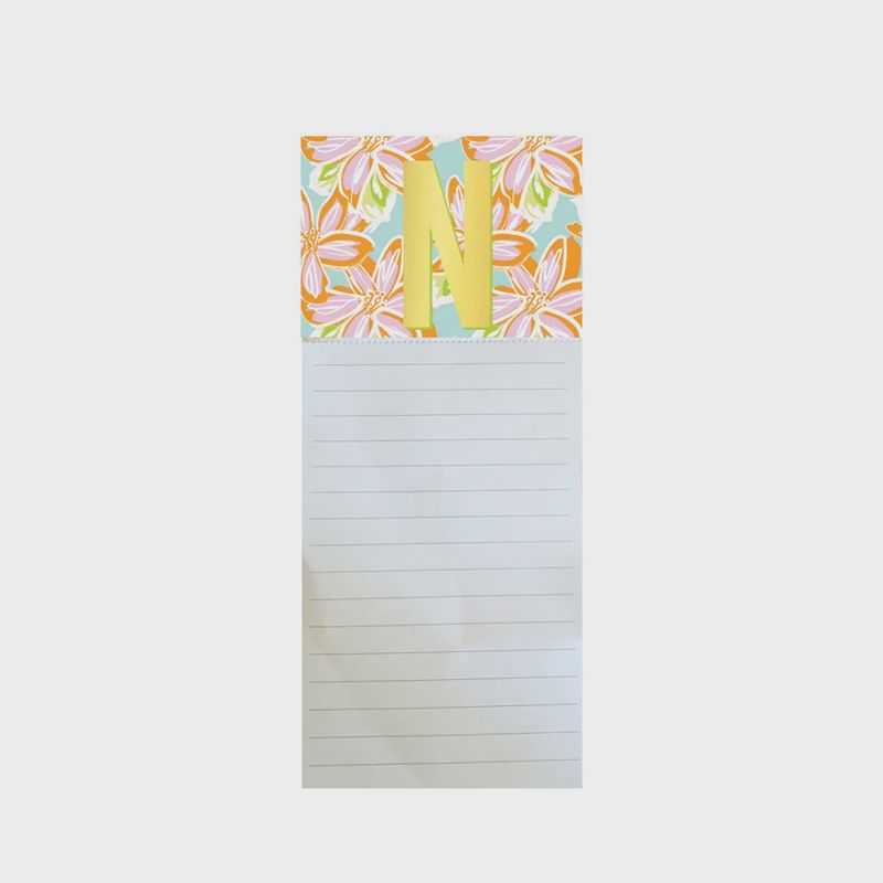 &quot;N&quot; Magnetic Notepad