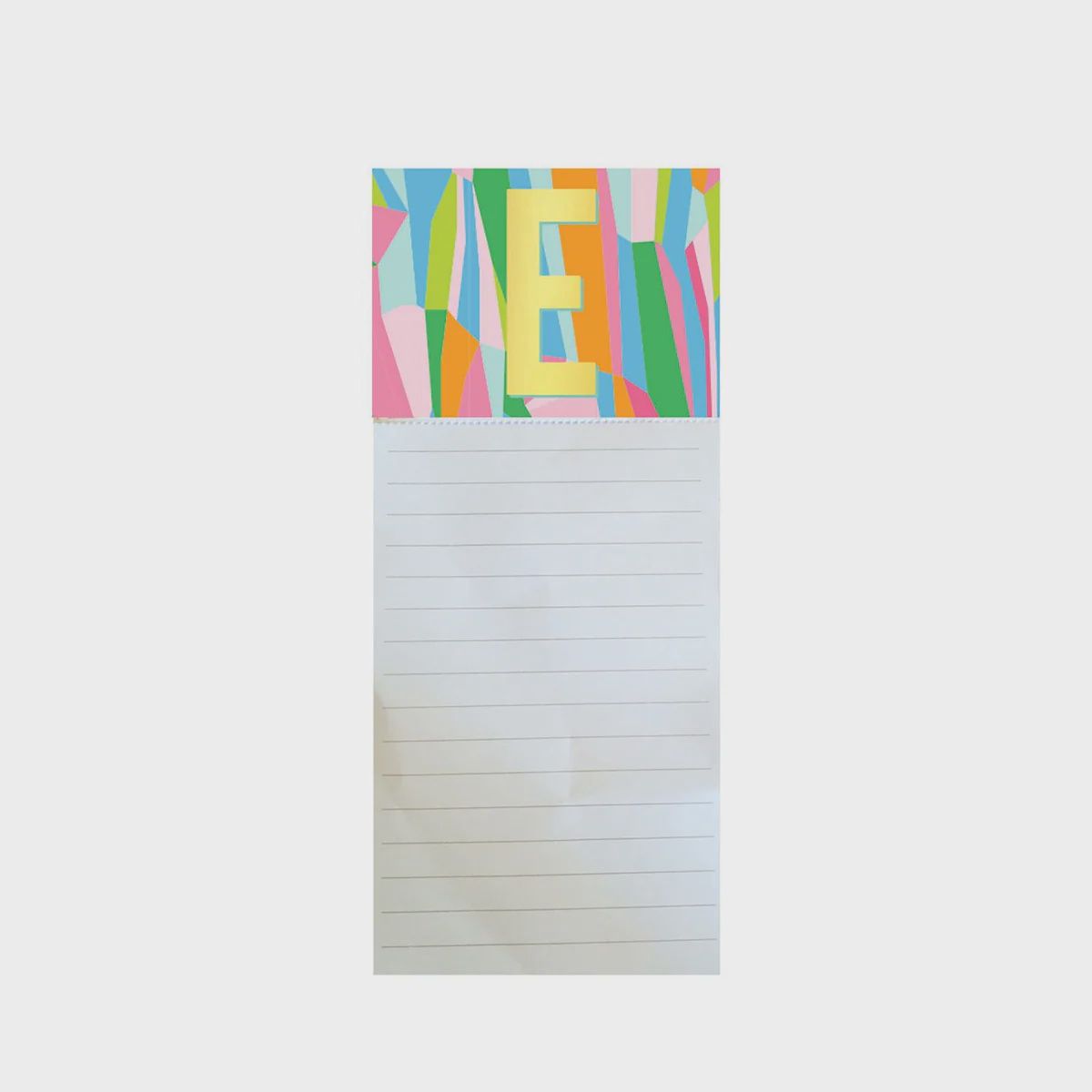 &quot;E&quot; Magnetic Notepad
