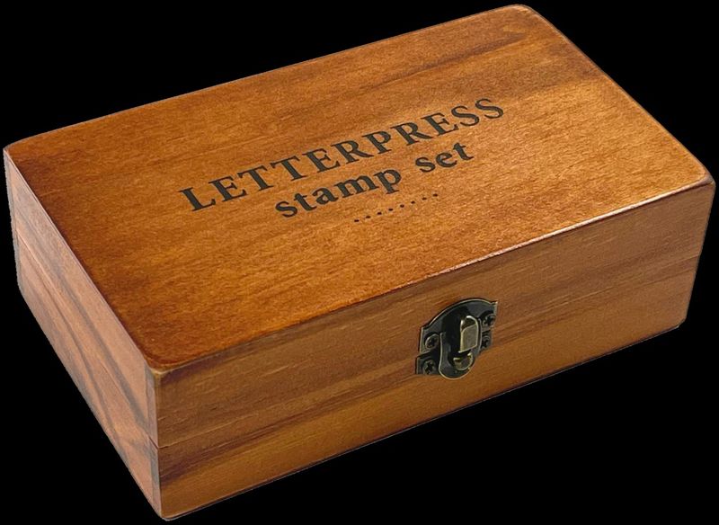 Letterpress Stamp Set