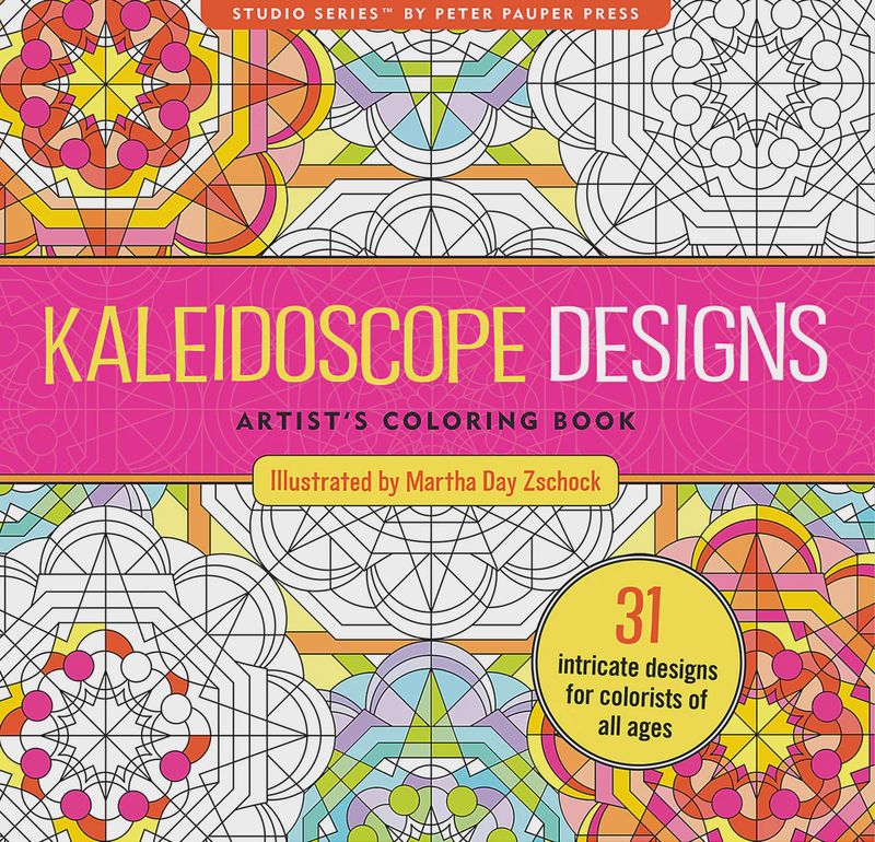 Kaleidoscope Designs Coloring Book