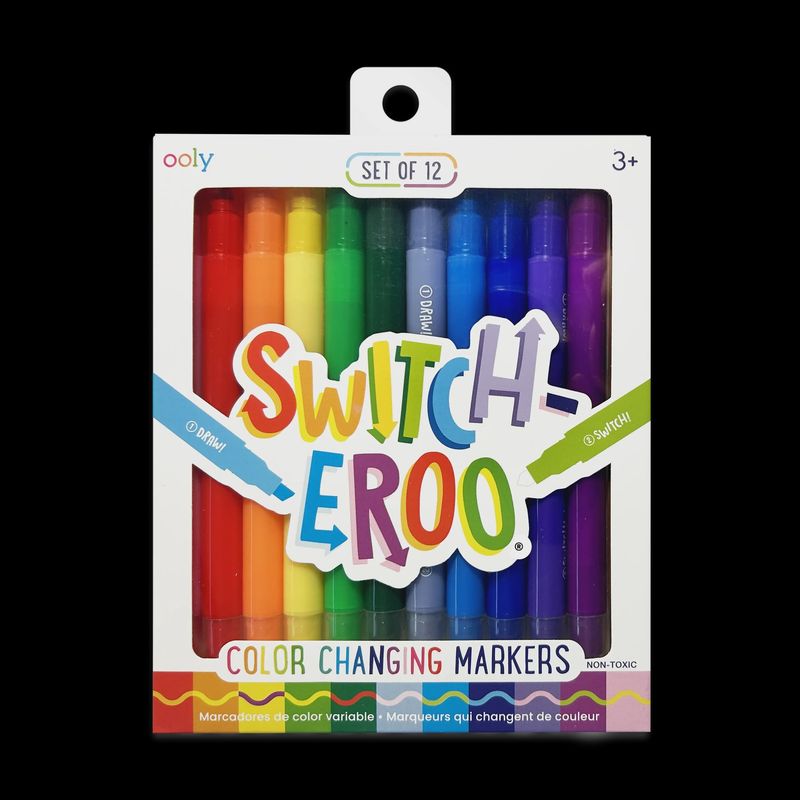SWITCH-EROO Color Changing Markers