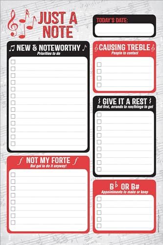 &quot;Just A Note&quot; Daily Planner Pad