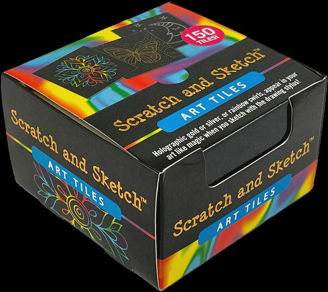 Scratch &amp; Sketch Art Tiles