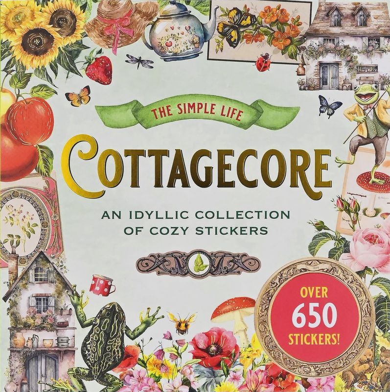 Sticker Book Cottage Core