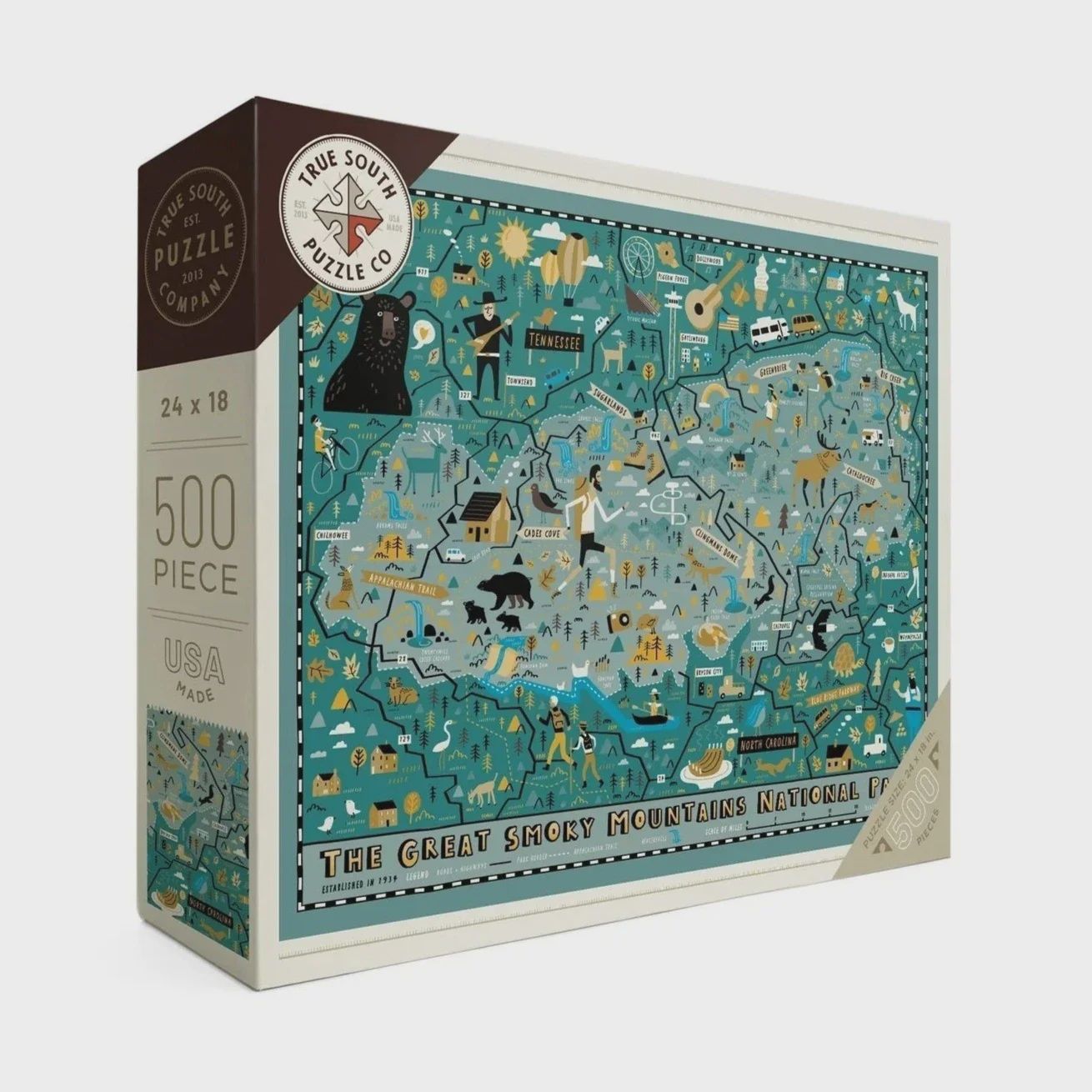 Great Smoky Mtms GSM Puzzle