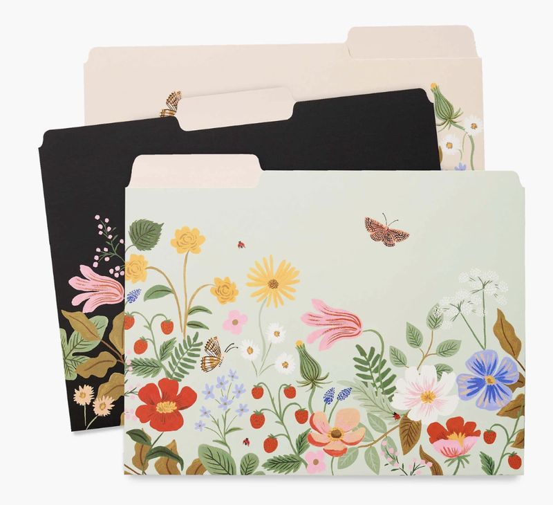 Strawberry Fields File Folder Set