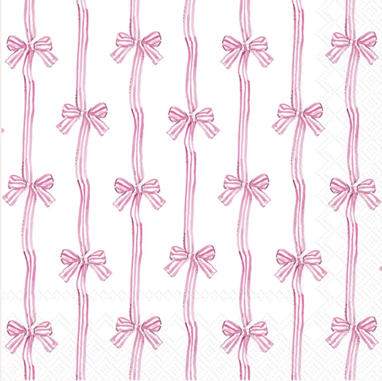 Baby Toile Pink Lunch Napkin
