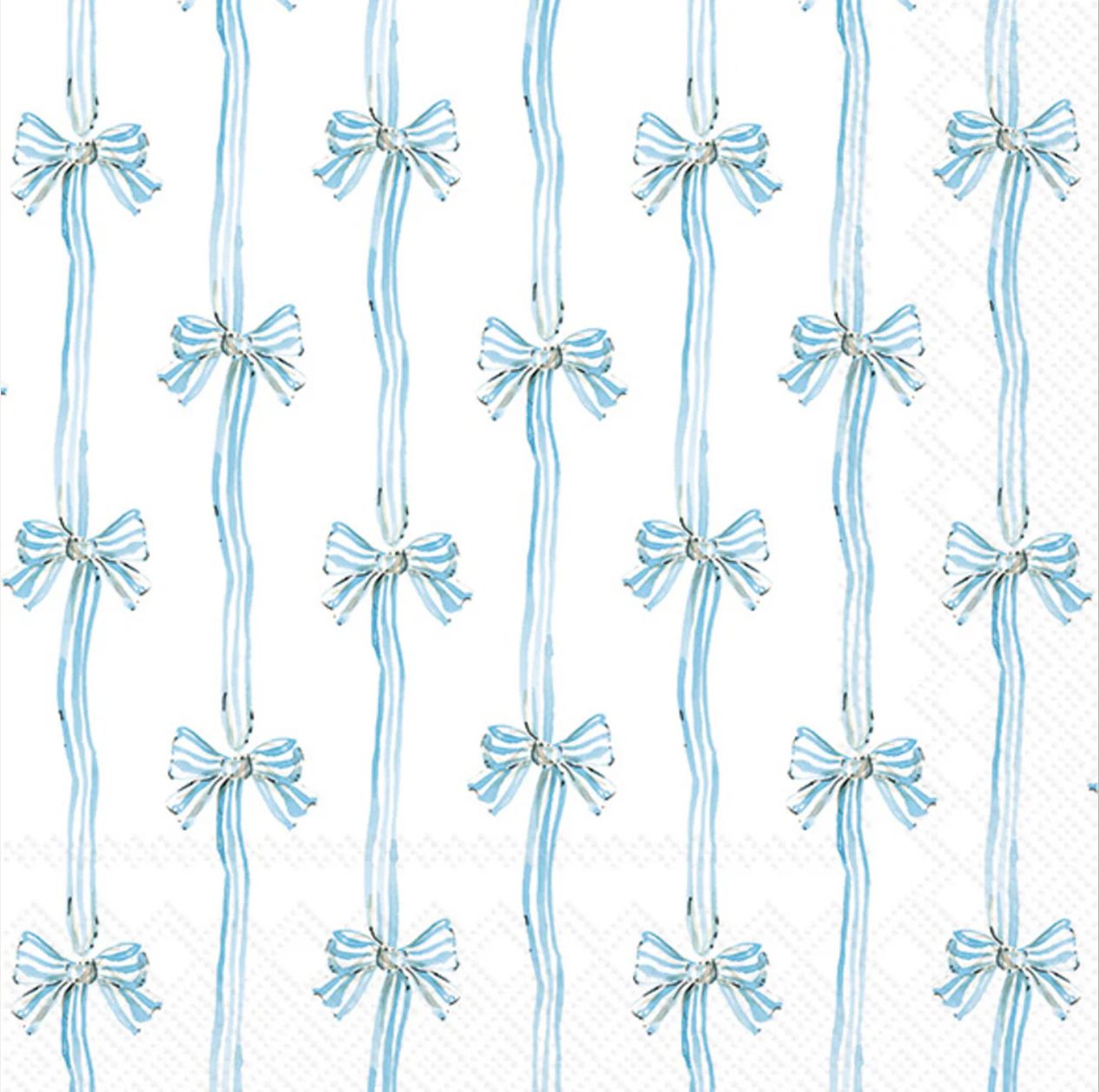 Baby Toile Blue Lunch Napkin