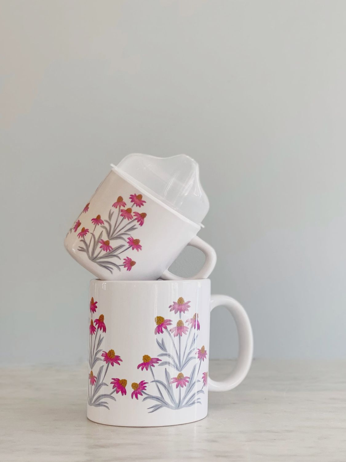 Coneflower Mama &amp; Me Cup Set
