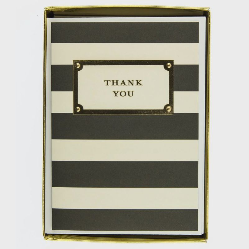Elegant Thank You Boxed Card Set