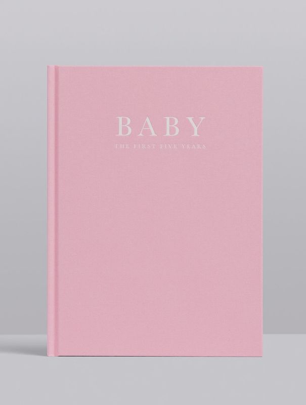 Baby Journal Birth to 5 Pink